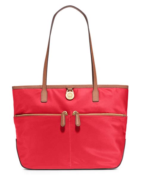 michael michael kors kempton medium pocket tote dusk